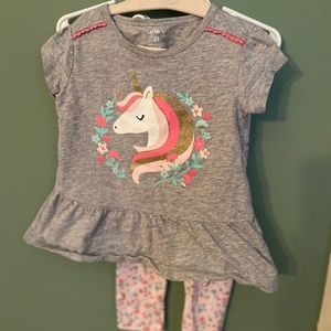 Carter’s girls toddler set